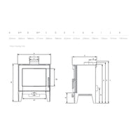 Stovax Futura 5 Wood Burning / Multi Fuel Stove - Showroom Exclusive