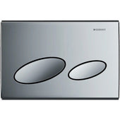 Geberit Kappa20 Modern Chrome Dual Flush Plate - Clearance