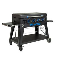 Pit Boss Ultimate Griddle 4 Burner Gas BBQ - Free Cover Included