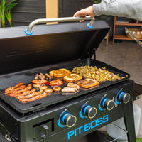 Pit Boss Ultimate Griddle 4 Burner Gas BBQ - Free Cover Included