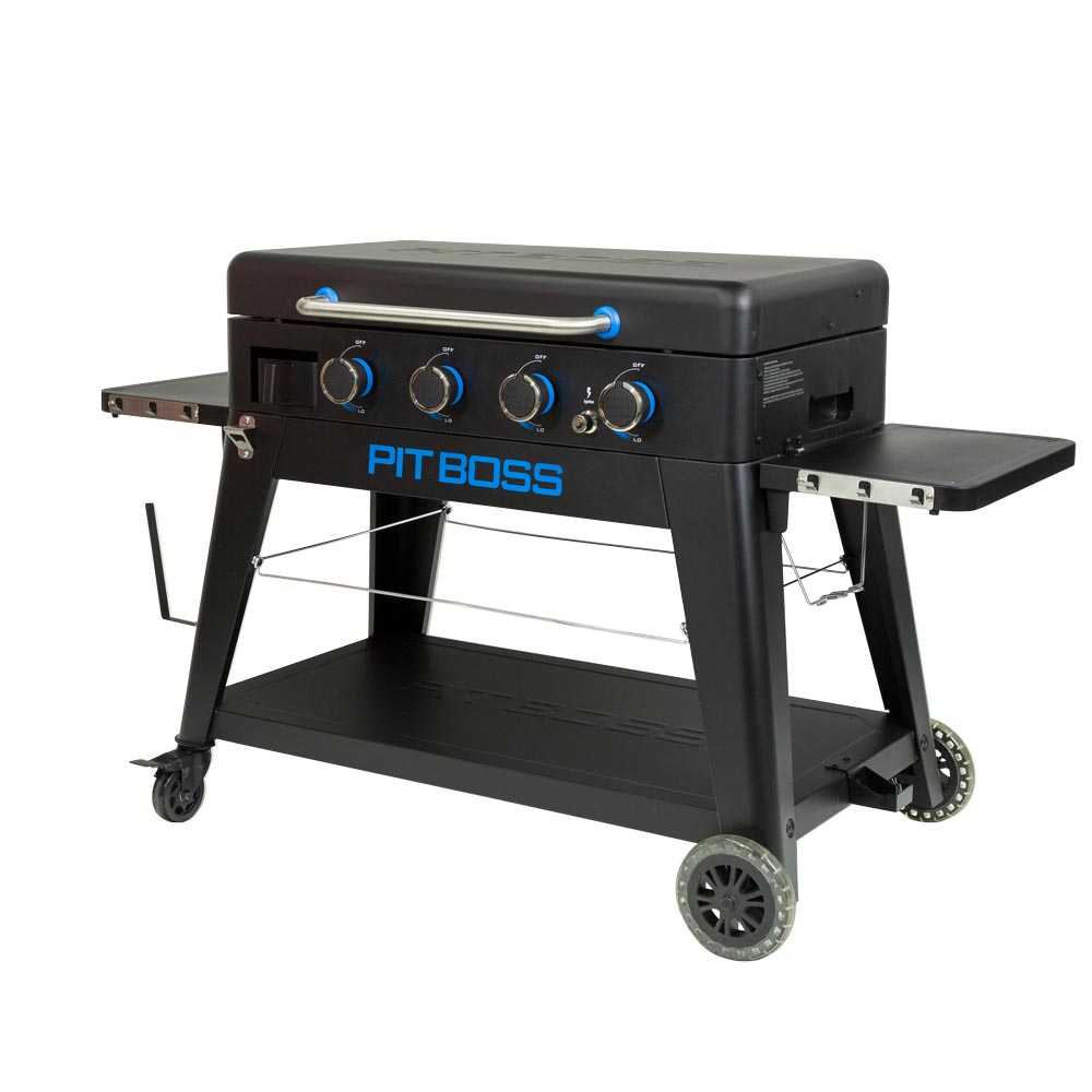 Pit Boss Ultimate Griddle 4 Burner Gas BBQ - Free Cover Included