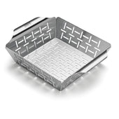 Weber Deluxe Grilling Basket - Stainless Steel Square