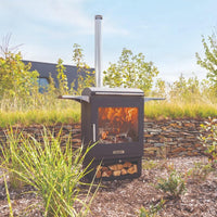 Dragonfly Hestia Heat and Cook Grill 50 Outdoor Wood Burning Stove