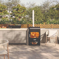 Dragonfly Hestia Heat and Cook Grill 50 Outdoor Wood Burning Stove