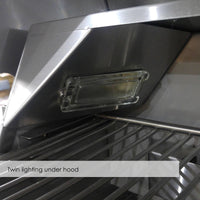 Bull BBQs Brahma Gas Cart BBQ With Infrared Back Burner & Rotisserie