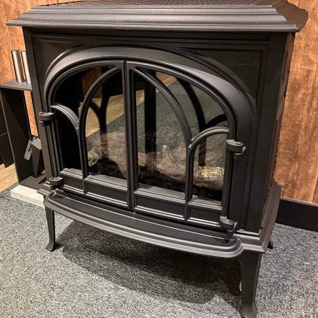 Jotul GF400 Balanced Flue Natural Gas Stove - Matt Black