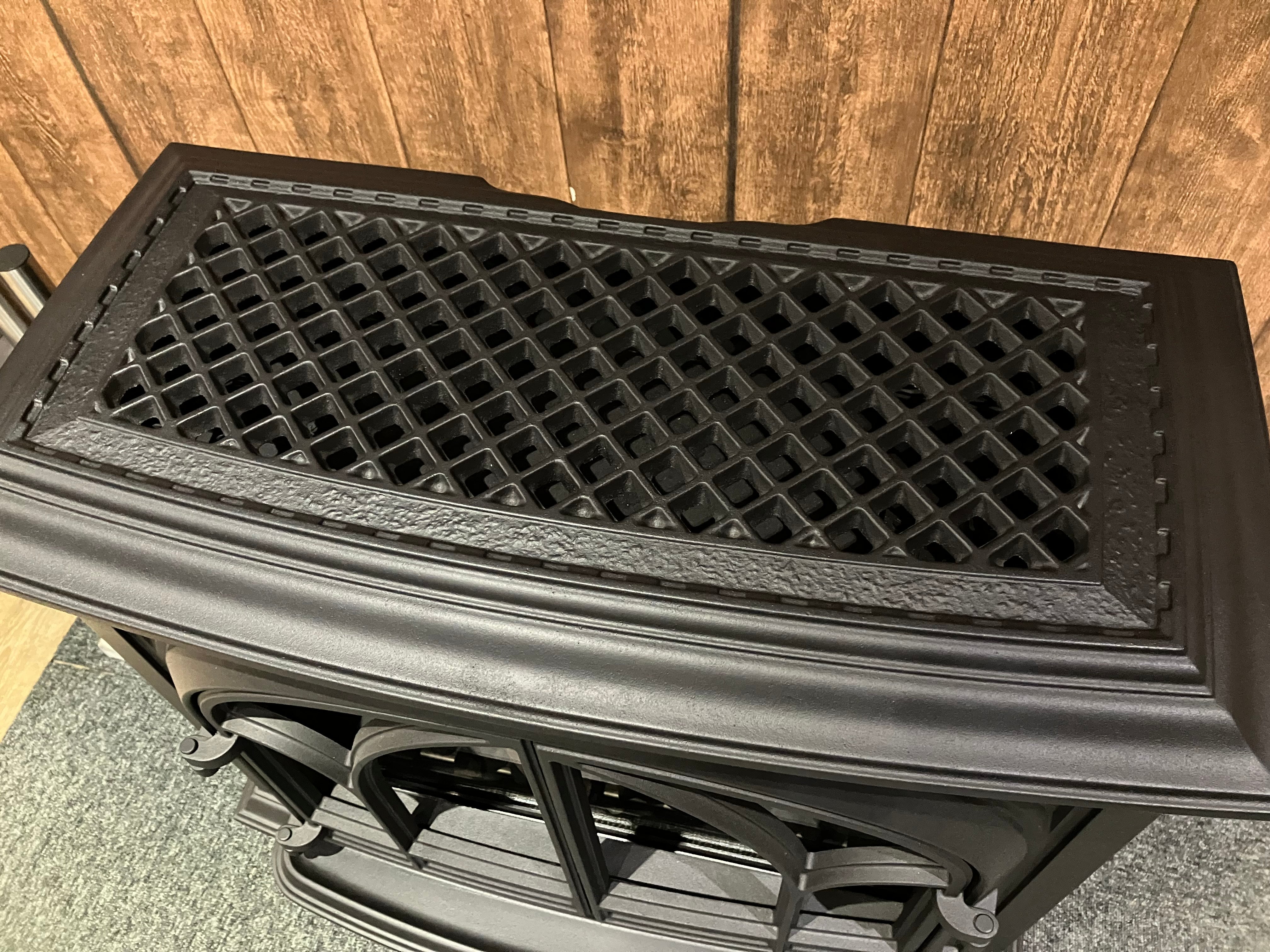 Jotul GF400 Balanced Flue Natural Gas Stove - Matt Black