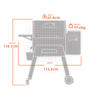 Traeger Ironwood 650 D2 Wood Pellet Grill Smoker BBQ - Free Bag of Pellets Included