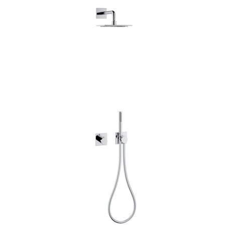 Keuco Showers - IXMO Set 8 Overhead Shower With Hand Shower & Square Rosette