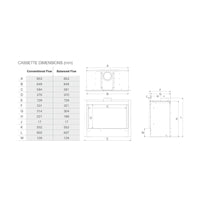 Gazco Riva2 600 Inset Gas Fire - Conventional Flue - Natural Gas