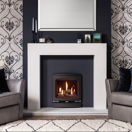 Gazco Logic HE Gas Fire - Vogue Front- Balanced Flue