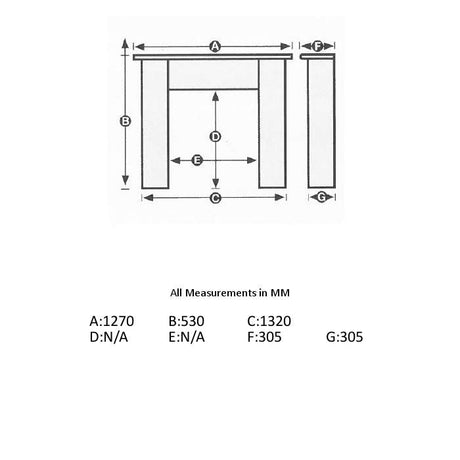 OER Monaco Electric Fireplace Suite