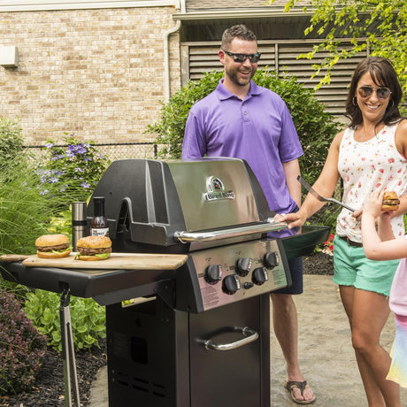 Broil King Monarch 390 Gas BBQ - Includes Side Burner & Rotisserie