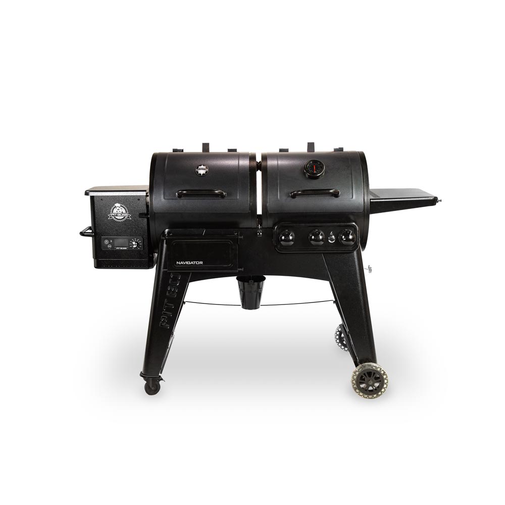 Pit Boss Navigator 1230 Wood Pellet Smoker + Gas Grill