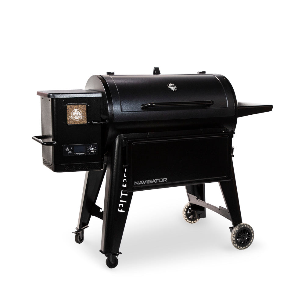 Pit Boss Navigator 1150 Wood Pellet Smoker - Free Side Smoker Included