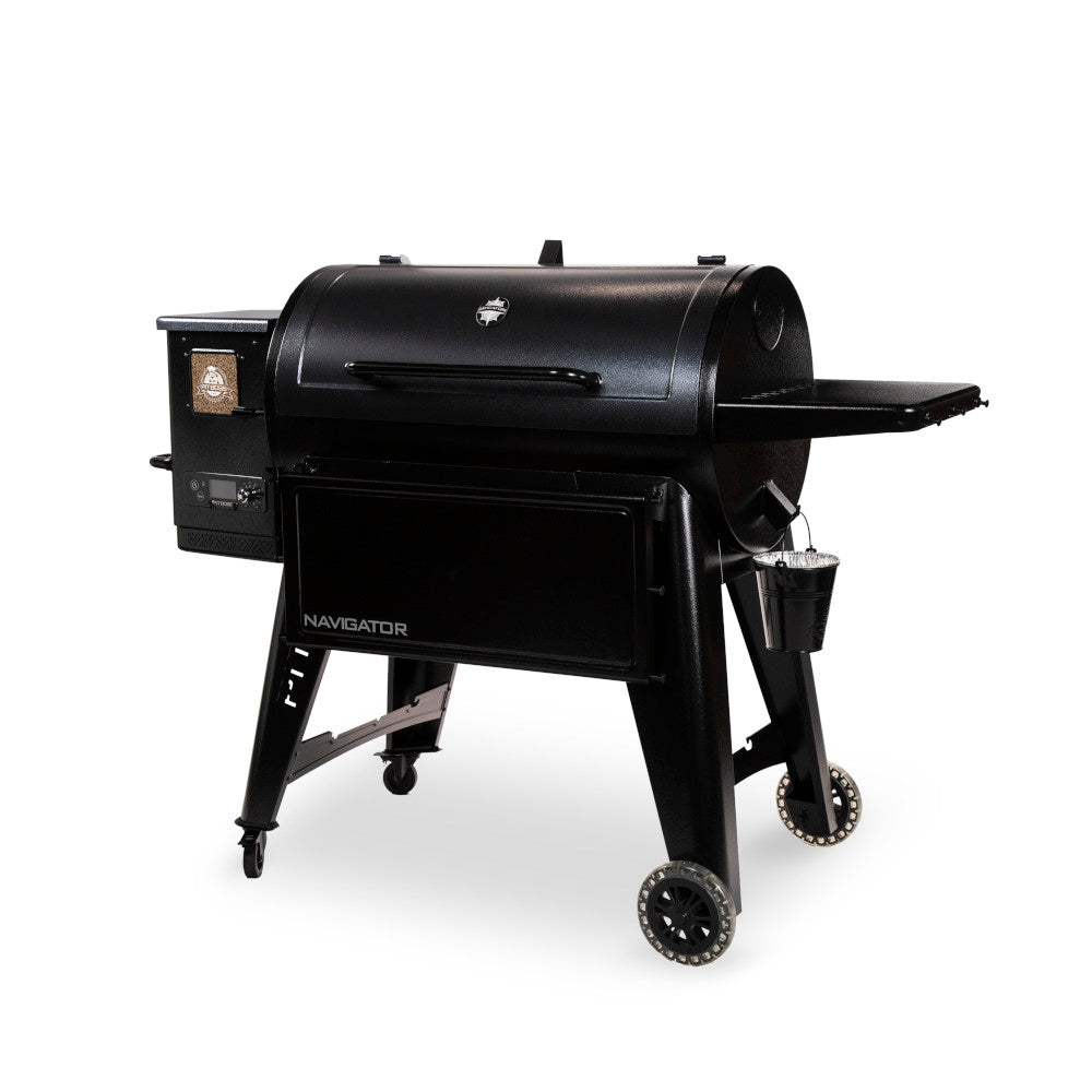 Pit Boss Navigator 1150 Wood Pellet Smoker - Free Side Smoker Included
