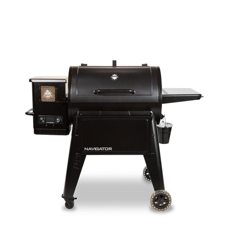 Pit Boss Navigator 850 Wood Pellet Smoker - Free Side Smoker Included