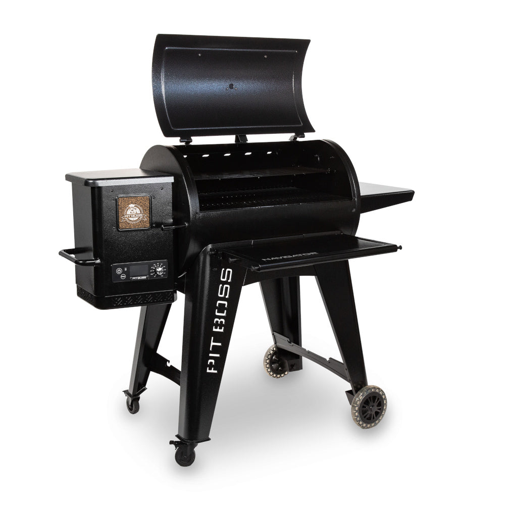 Pit Boss Navigator 850 Wood Pellet Smoker - Free Side Smoker Included