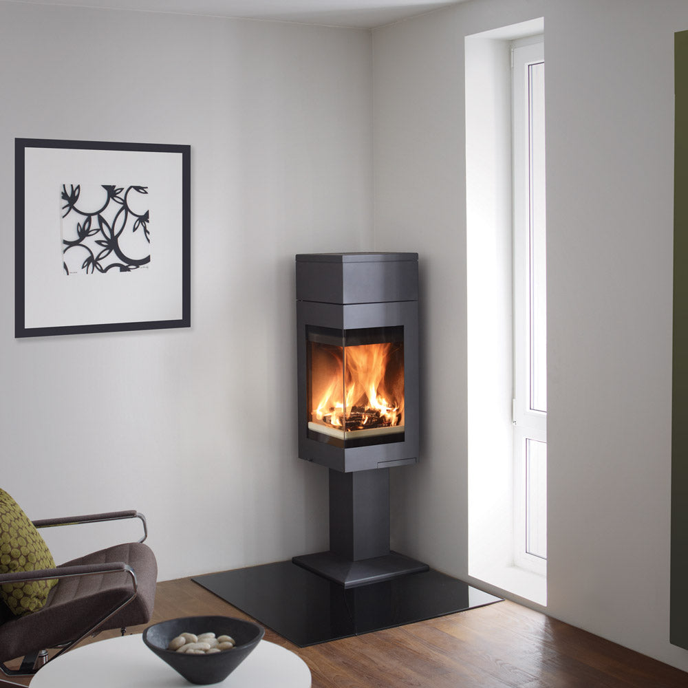 Nordpeis Quadro 1 T Wood Burning Stove - EcoDesign Ready
