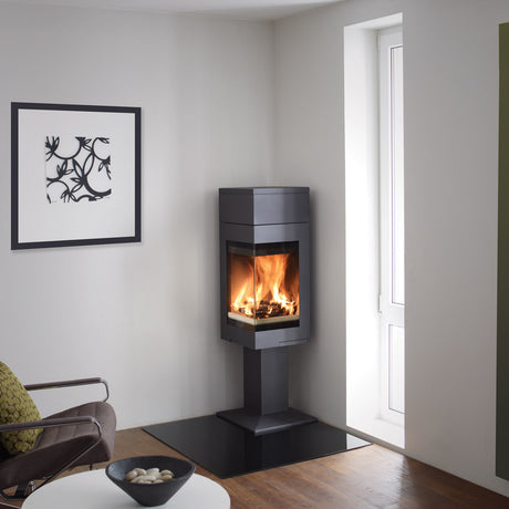 Nordpeis Quadro 1 T Wood Burning Stove - EcoDesign Ready