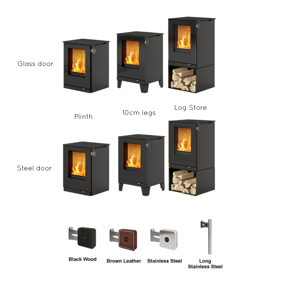 Rais Q-Tee Wood Burning Stove