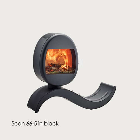 Scan 66-5 Wood Burning Stove With S-Shaped Stand