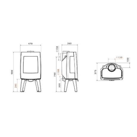 Dovre Sense 103 Wood Burning Stove - EcoDesign Ready