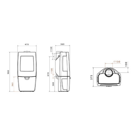 Dovre Sense 203 Wood Burning Stove - EcoDesign Ready