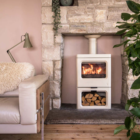 Charnwood Skye 5 Eco Multi Fuel Wood Burning Stove - 5kW - DEFRA Approved - EcoDesign Ready
