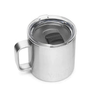Yeti Rambler 14oz (414ml) Mug - Stainless Steel - Includes MagSlider Lid