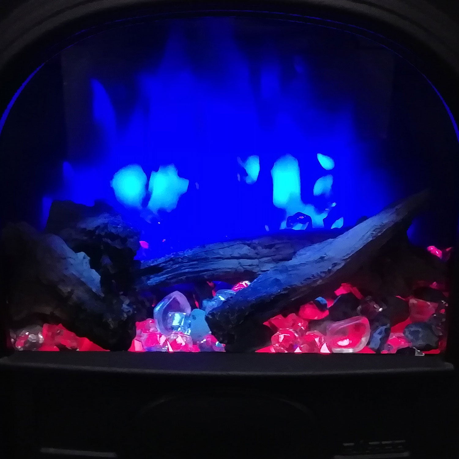 Gazco Stockton 5 Mk2 LED Electric Stove - Black