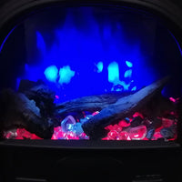 Gazco Stockton 5 Mk2 LED Electric Stove - Black