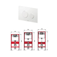 TOTO RG Washlet Smart Shower Toilet Bundle