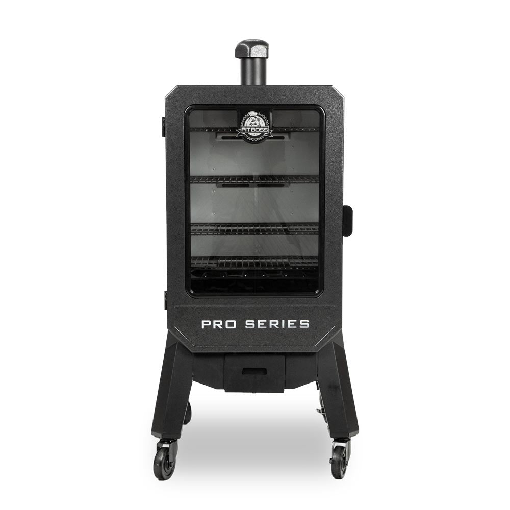 Pit Boss V4PWood Pellet Smoker - With Wi-Fi & Bluetooth Connectivity - Free 6-Piece Cast Iron Cooking Set Included