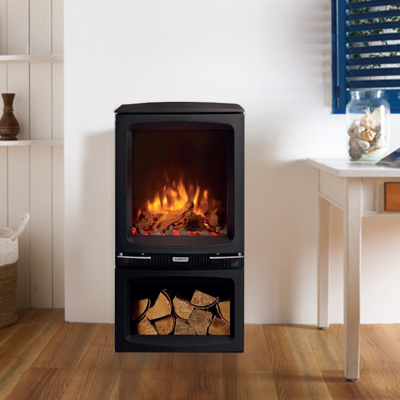 Gazco Vogue Midi Electric With Midline Log Store