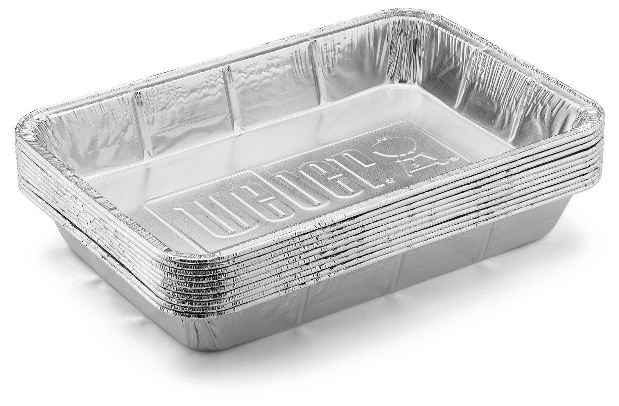 Weber Foil Pans Large 10pcs