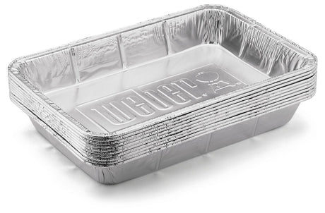 Weber Foil Pans Large 10pcs