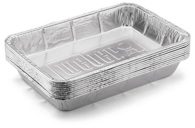 Weber Foil Pans Large 10pcs