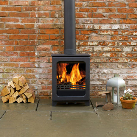 ACR Woodpecker WP5 Multi Fuel Cast Iron Stove - EcoDesign Ready
