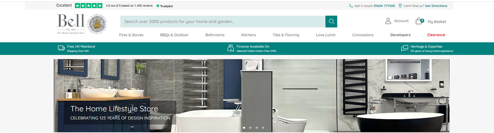 Home inspiration from our new-look website