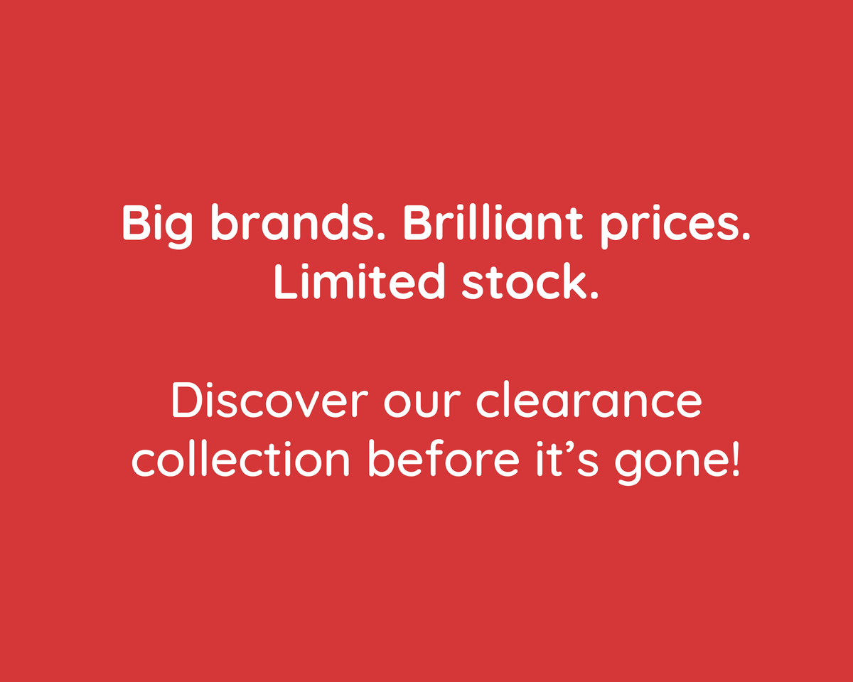 Clearance Deals – Premium Brands at Unbeatable Prices