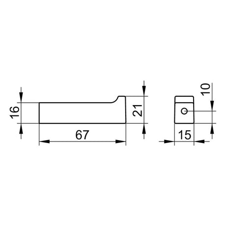Keuco Edition 11 Robe Hook