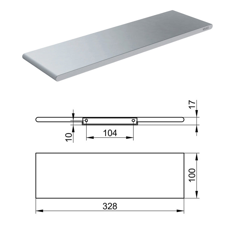 Keuco Edition 400 Shower Shelf