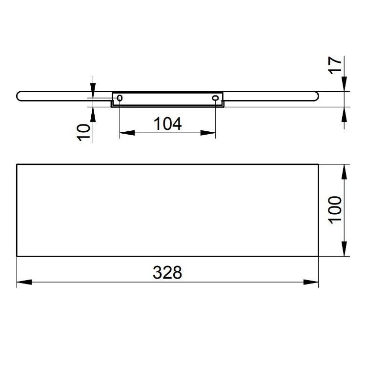 Keuco Edition 400 Shower Shelf - Clearance
