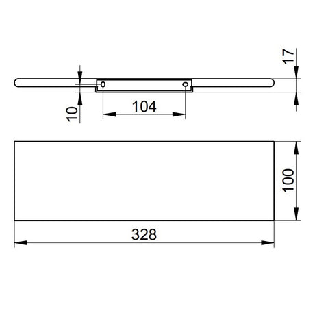 Keuco Edition 400 Shower Shelf - Clearance