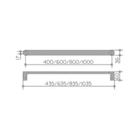 Keuco Elegance Towel Rail - Chrome