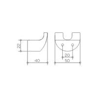 Keuco Elegance Double Towel Holder