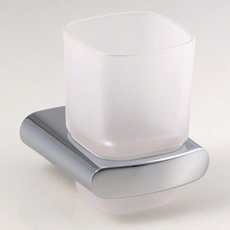 Keuco Elegance Tumbler Holder with Crystal Glass Tumbler