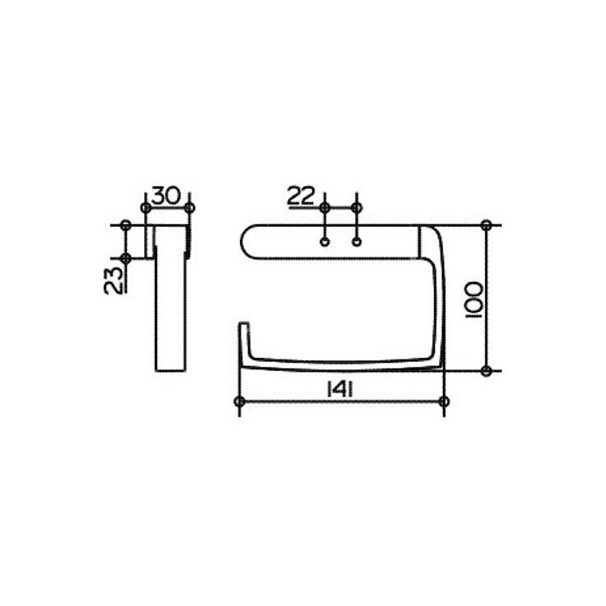 Keuco Elegance Toilet Roll Holder