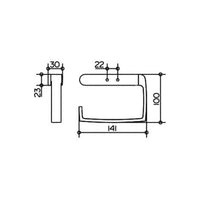 Keuco Elegance Toilet Roll Holder